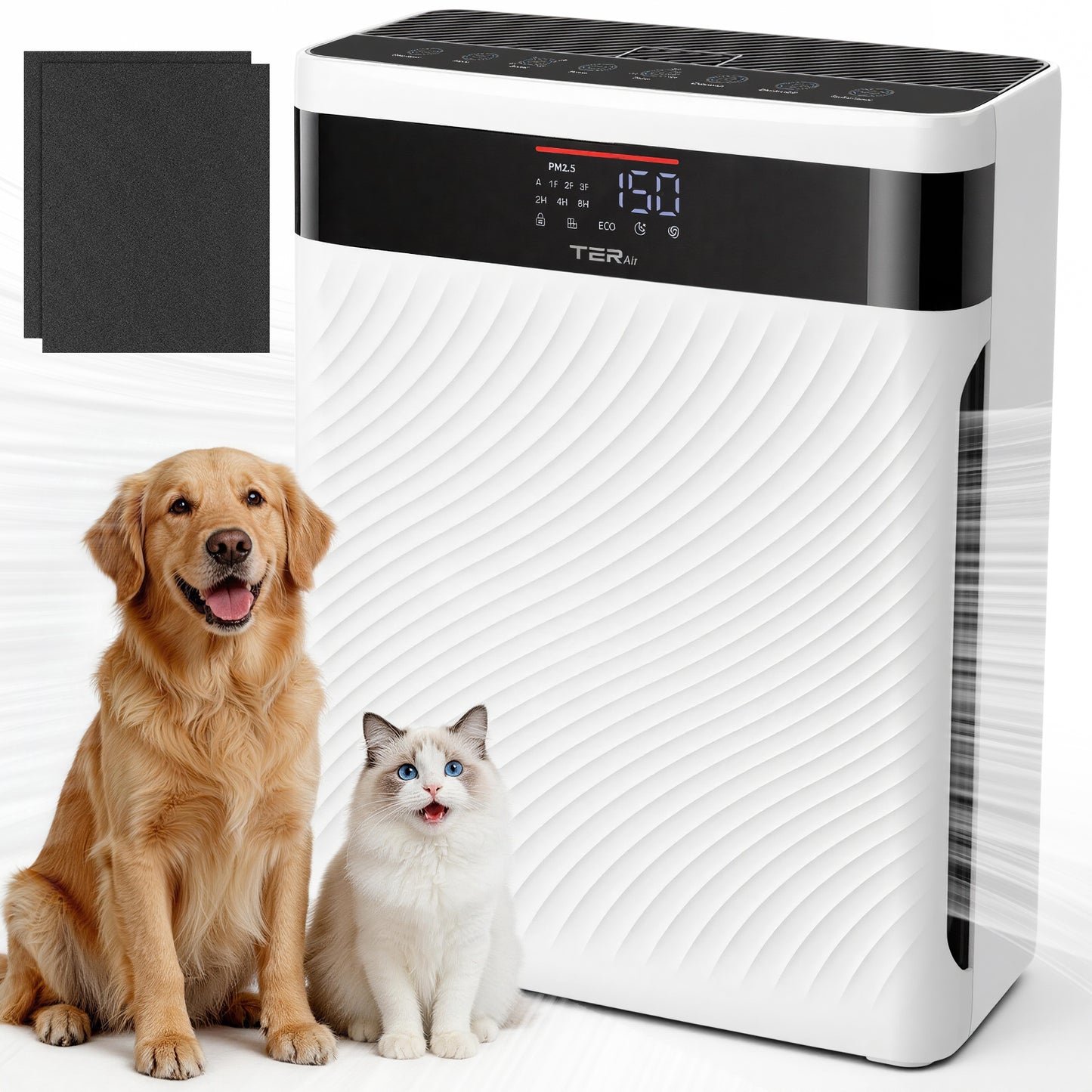 TER AP02 pet HEPA air purifier front view