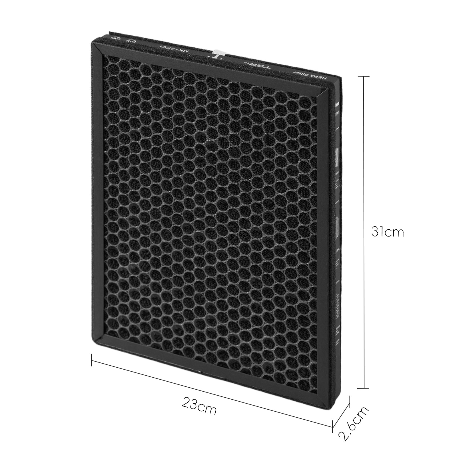 TER AP01 replacement filter packaging and filter view