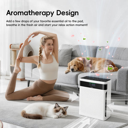 TER AP02 Pet HEPA Air Purifier | For Pet Hair, Dander & Odors