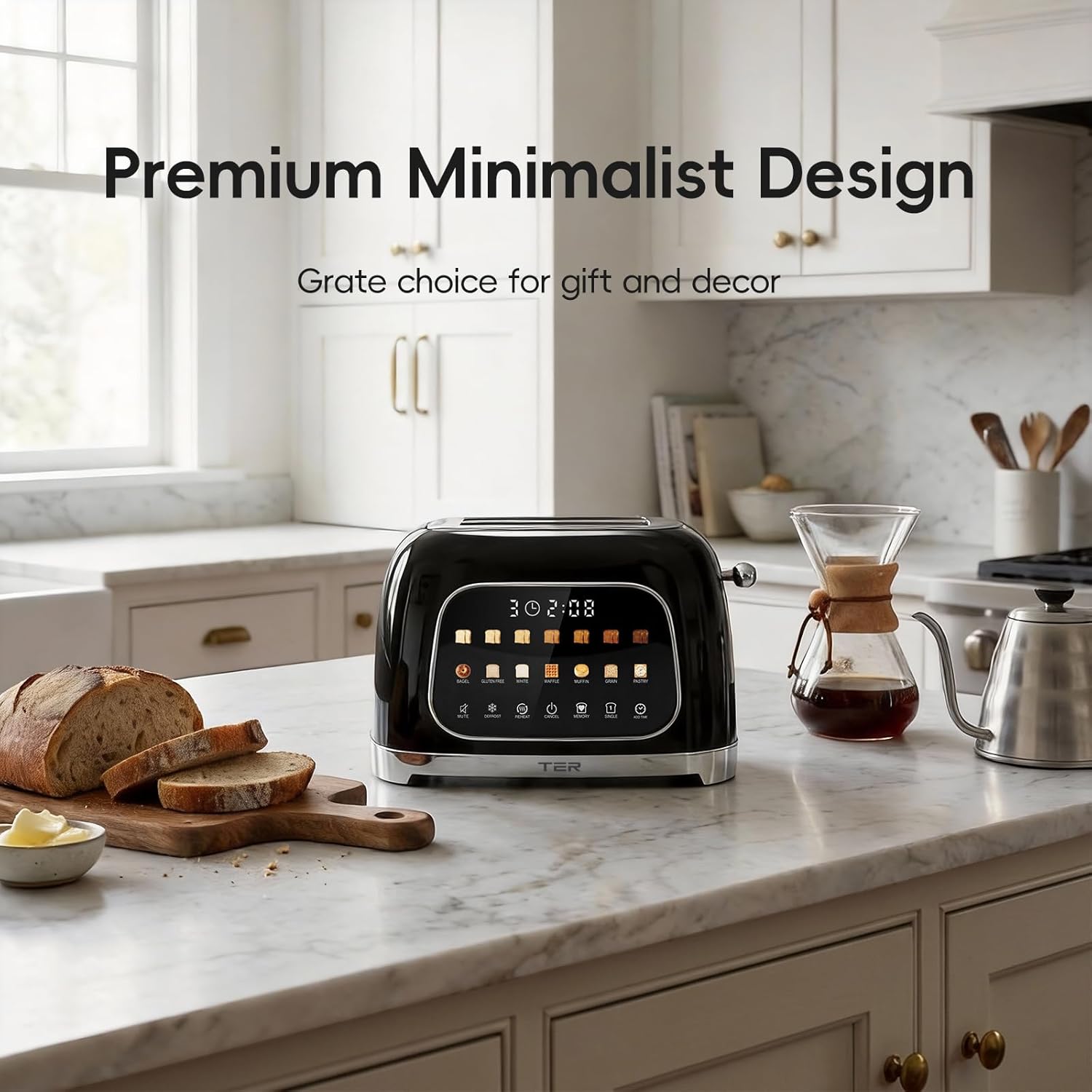 TER toaster 2 slice - Preimium minimalist design
