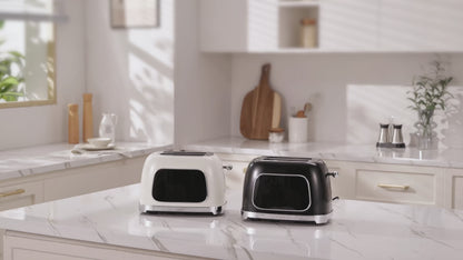 TER Touch Screen 2-Slice Toaster | Wide Slot, 7 Browning Levels