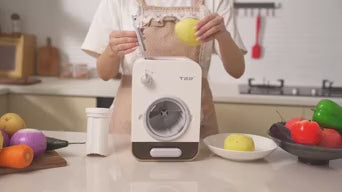 TER 5-in-1 Electric Cheese Grater – Large Caliber Vegetable & Cheese Shredder